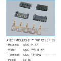 MOLEX connector 1.2MM 5 pins connector,Automotive connector/PCB Connector,MOLEX connector 1.2mm pitch